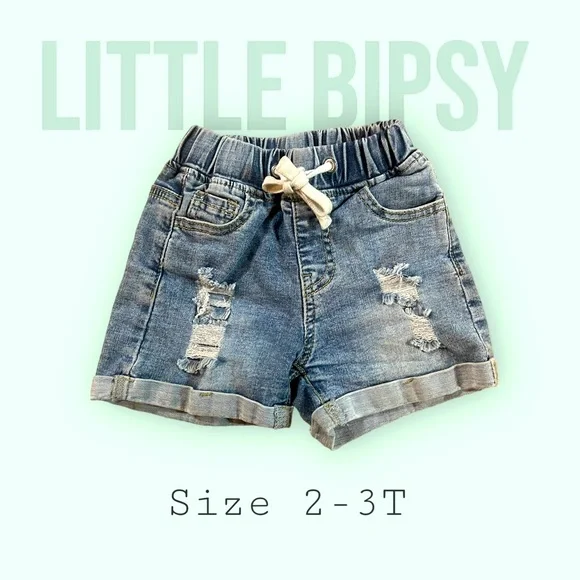 Little bipsy jean shorts 2-3T - Picture 1 of 2